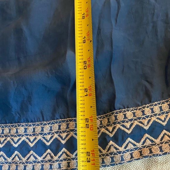 Beautiful Tangerine Embroidered Top - Picture 9 of 13